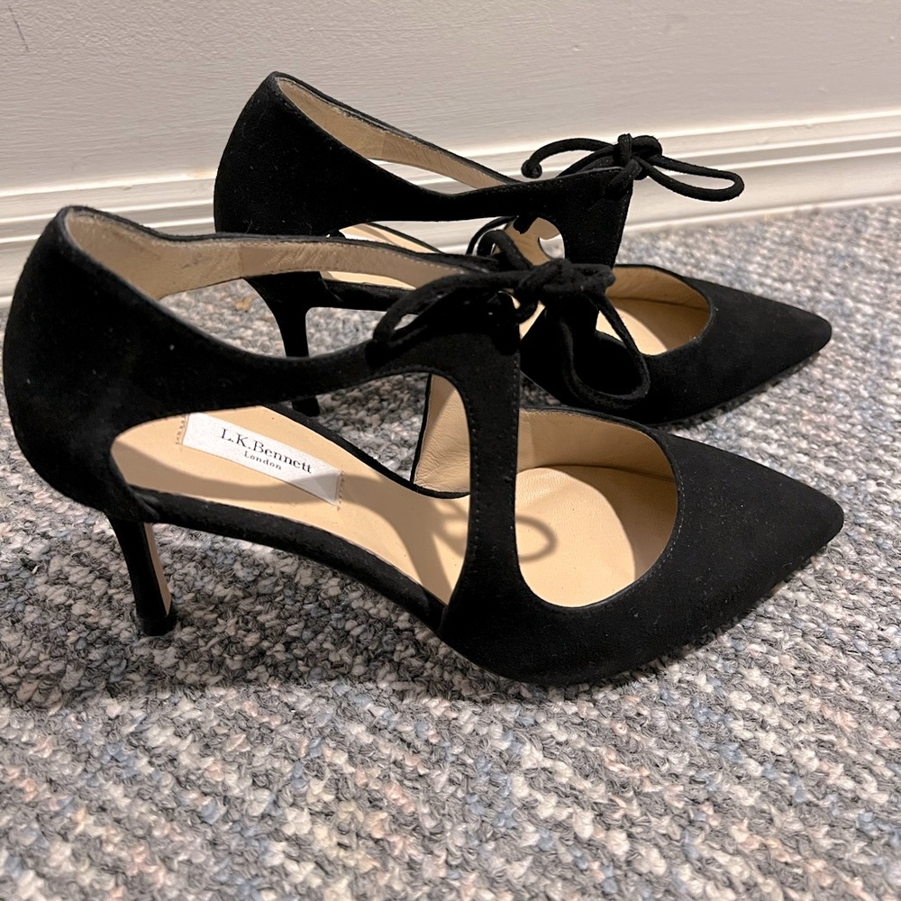 Lk. Bennett D’Orsay Suede Pump